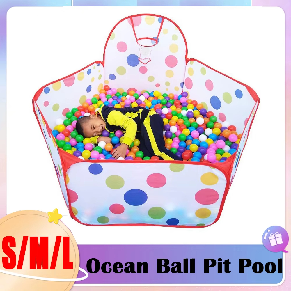 Baby Products Basket - Kolam lubang bola laut lipat, dengan