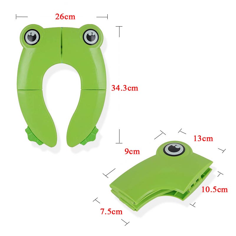 Toddler Potty Training Seat - Bantalan duduk Toilet perjalanan portabel anak,