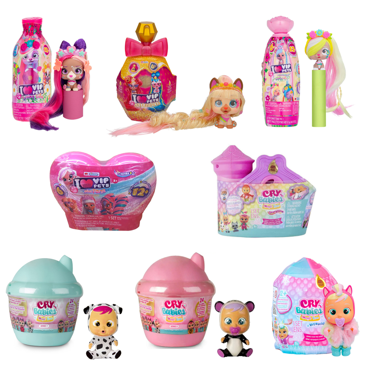 Baby Products Packaging - Figur Aksi Dunia Es Air Mata