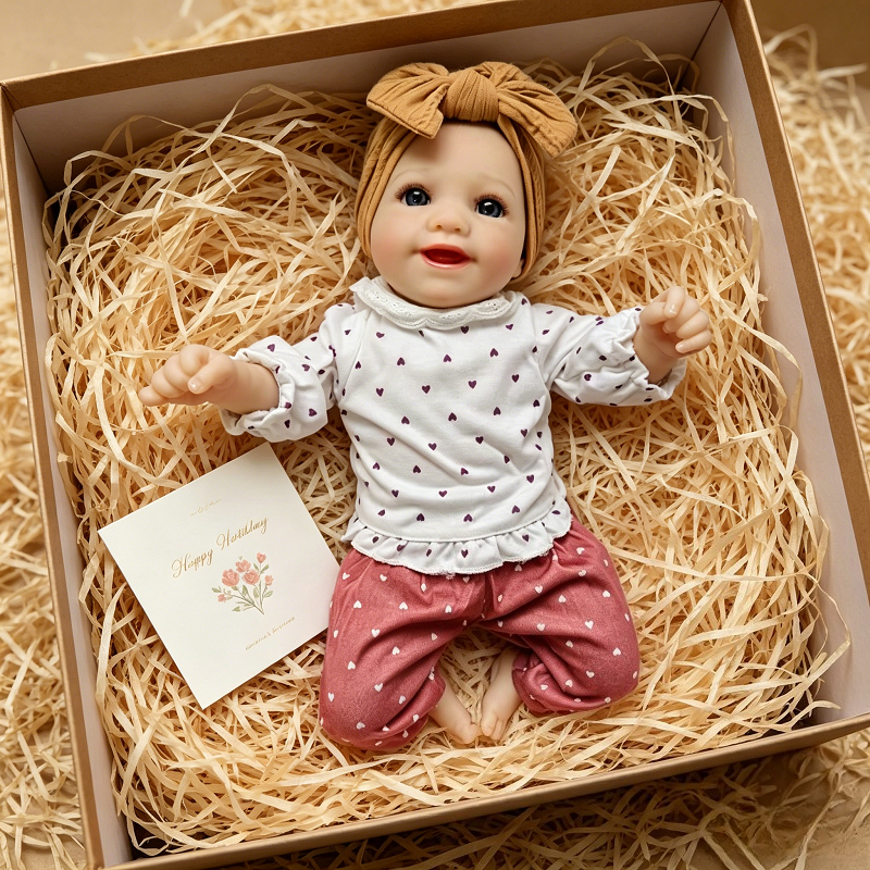 Baby Products Drawing - Boneka Bayi Reborn Mata Biru 43CM,