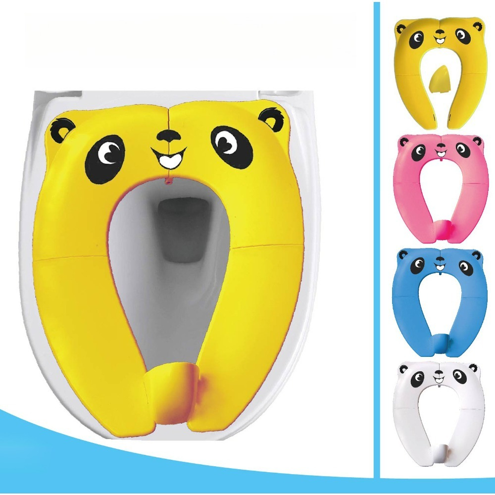 Toddler Potty Training Seat - Alas Duduk Toilet Lipat Anti Selip