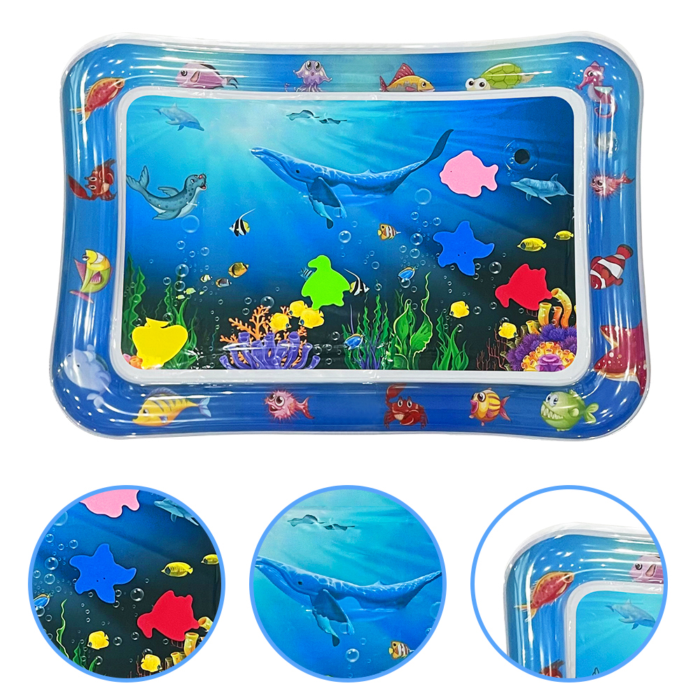 Play Mat - Matras Air Tiup Motif Hewan Laut