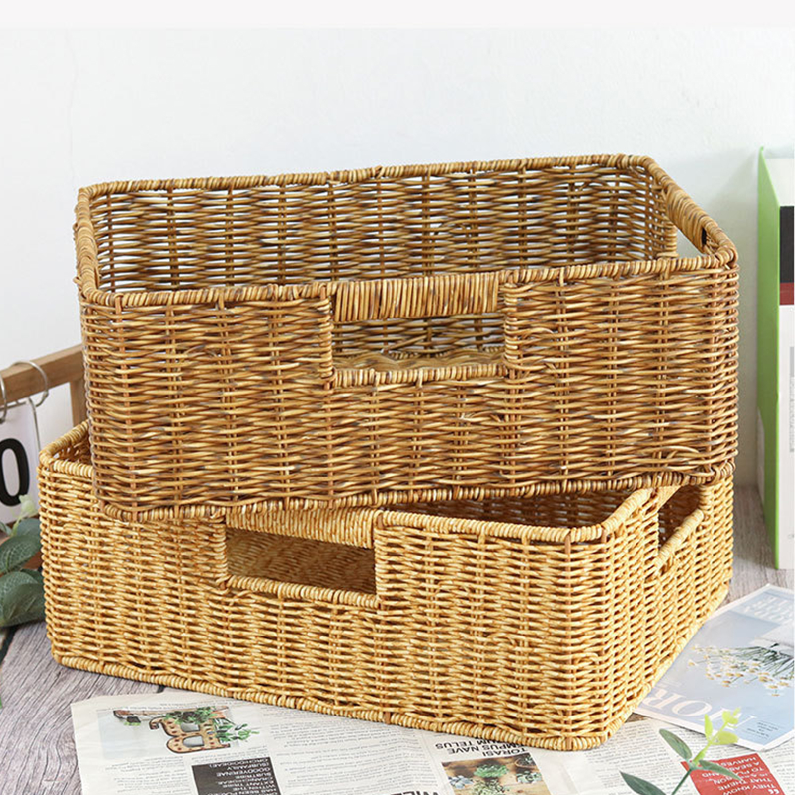 Baby Products Basket - Keranjang penyimpanan rotan, keranjang penyimpan tangan,