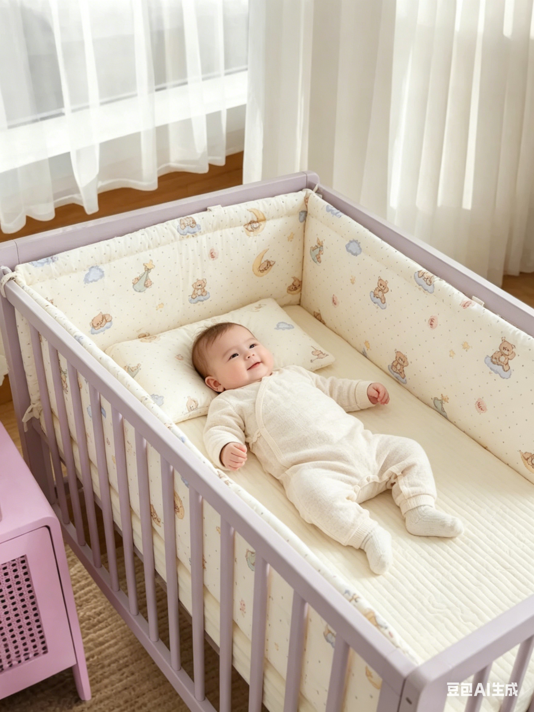 Baby Products Best - Bantal Pelindung Tempat Tidur Bayi, Pelindung