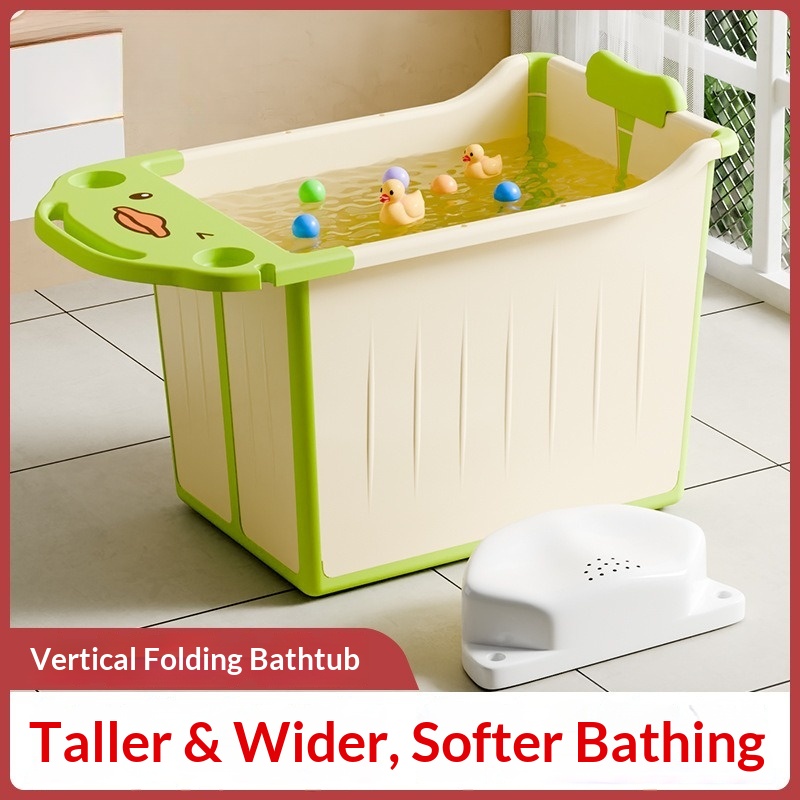 Baby Bath Tub Foldable - Bak Mandi Bayi Lipat Portabel, Tebal,