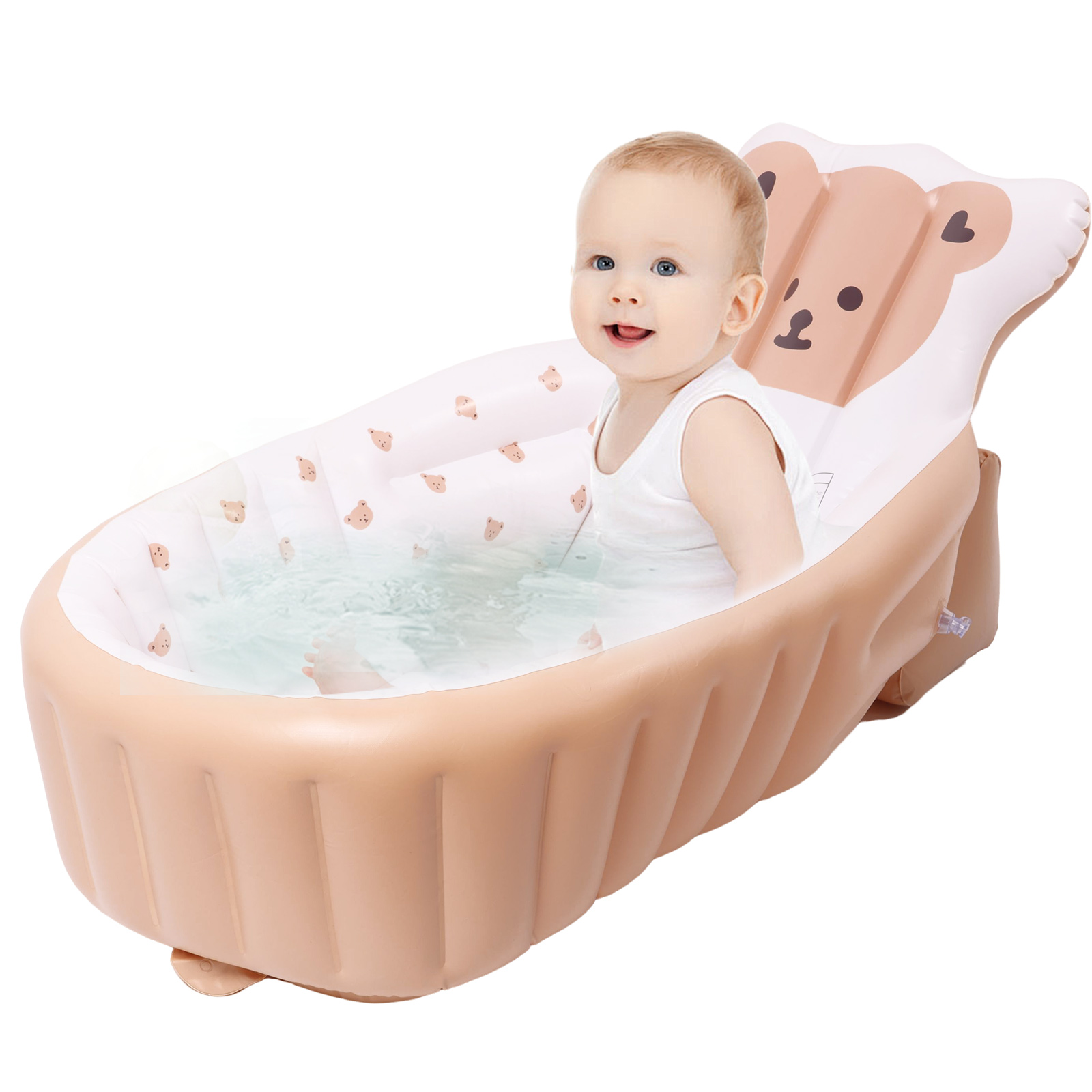 Baby Bath Tub Foldable - Bak Mandi Bayi Tiup PVC Bak