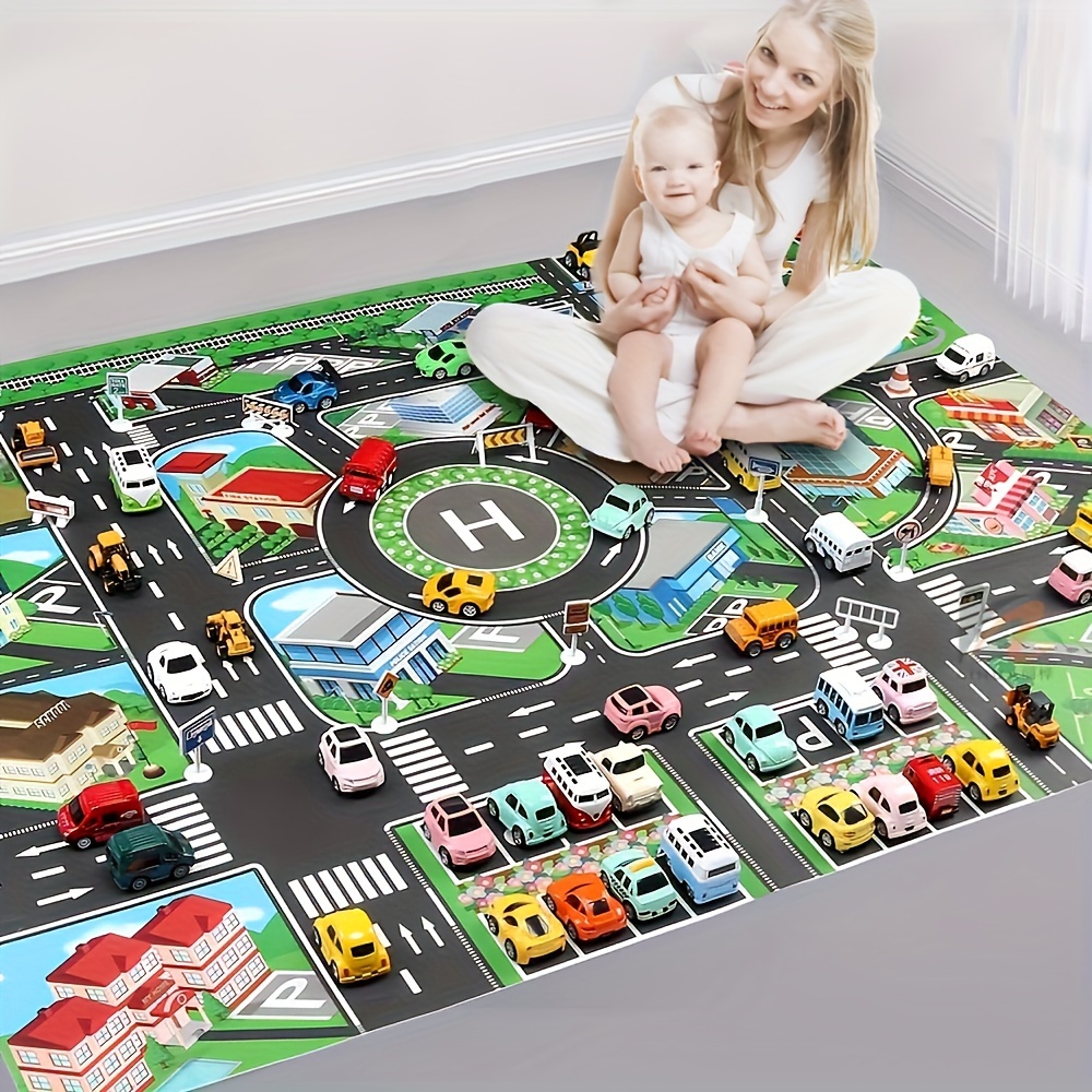 Play Mat - 1 buah, tikar bermain lalu lintas
