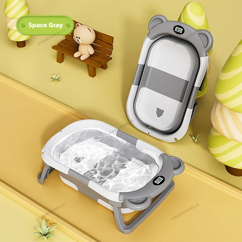 Baby Bath Tub Foldable - Bak Mandi Bayi Lipat dengan Layar