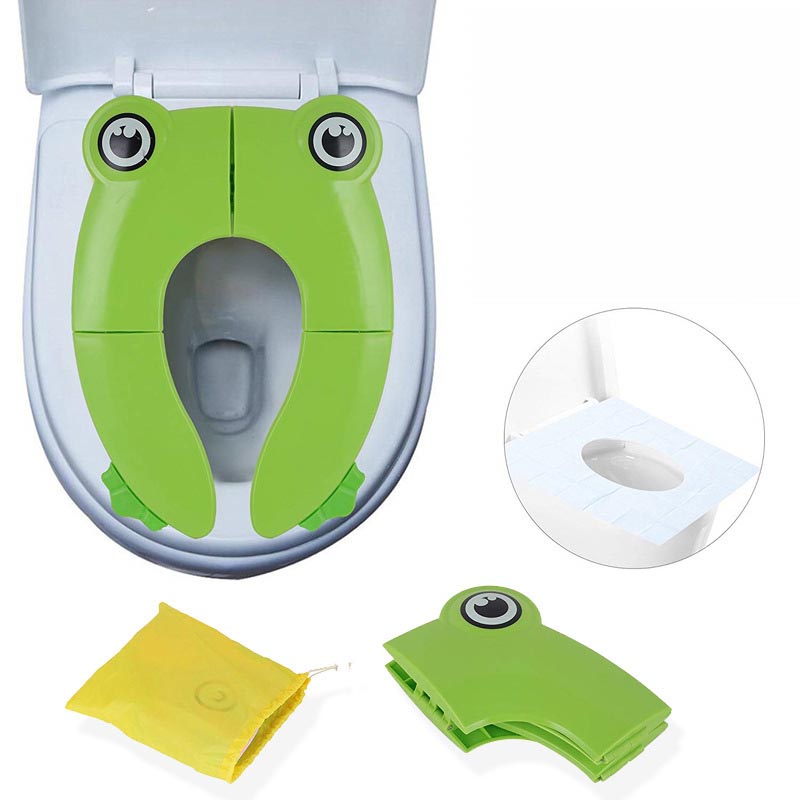 Bantalan duduk Toilet perjalan - Toddler Potty Training Seat ulasan dan harga