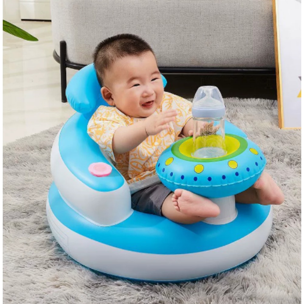 Kursi Bayi Tiup Lipat Portabel - Baby Bath Tub Foldable ulasan dan harga
