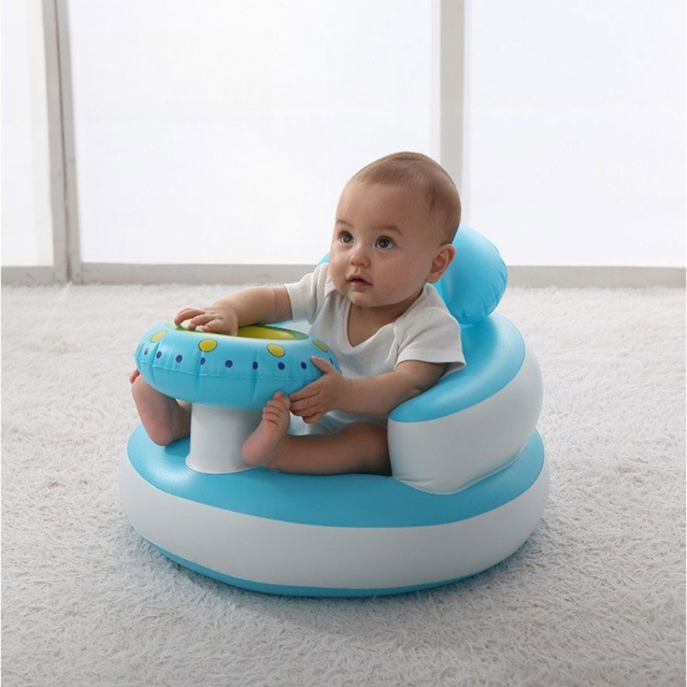 Kursi Bayi Tiup Lipat Portabel - Baby Bath Tub Foldable ulasan dan harga
