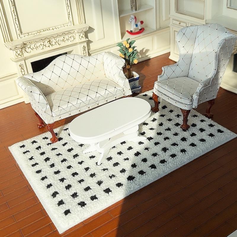 1: 12 Karpet Miniatur Rumah Bo - Play Mat ulasan dan harga