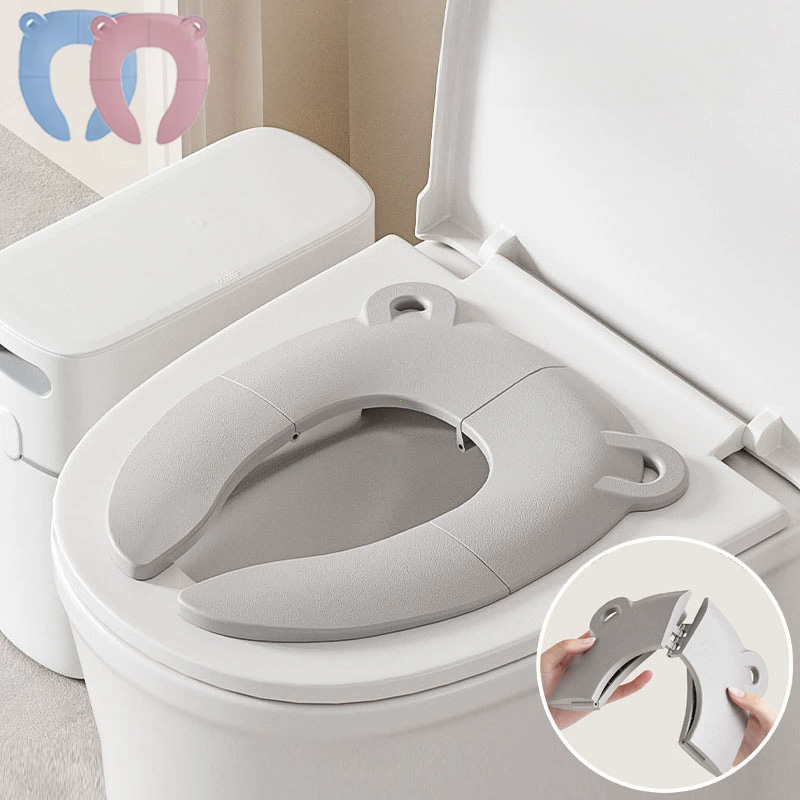 Kursi Toilet Lipat Portabel Mo - Toddler Potty Training Seat ulasan dan harga