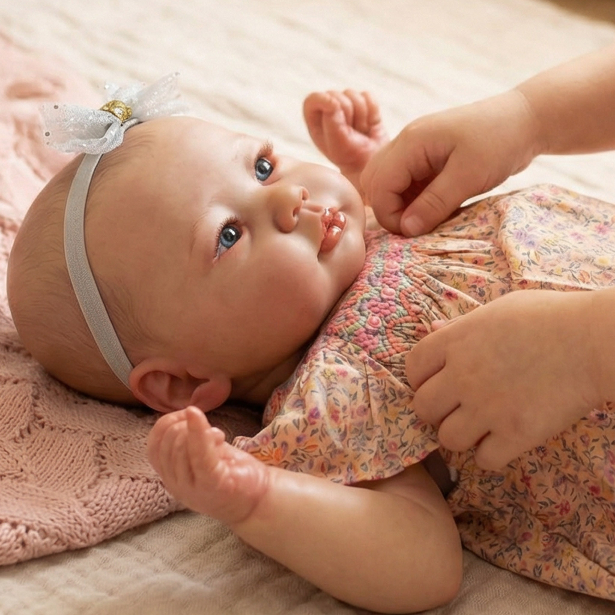 Boneka Bayi Awake Baby Doll La - Baby Products Drawing ulasan dan harga