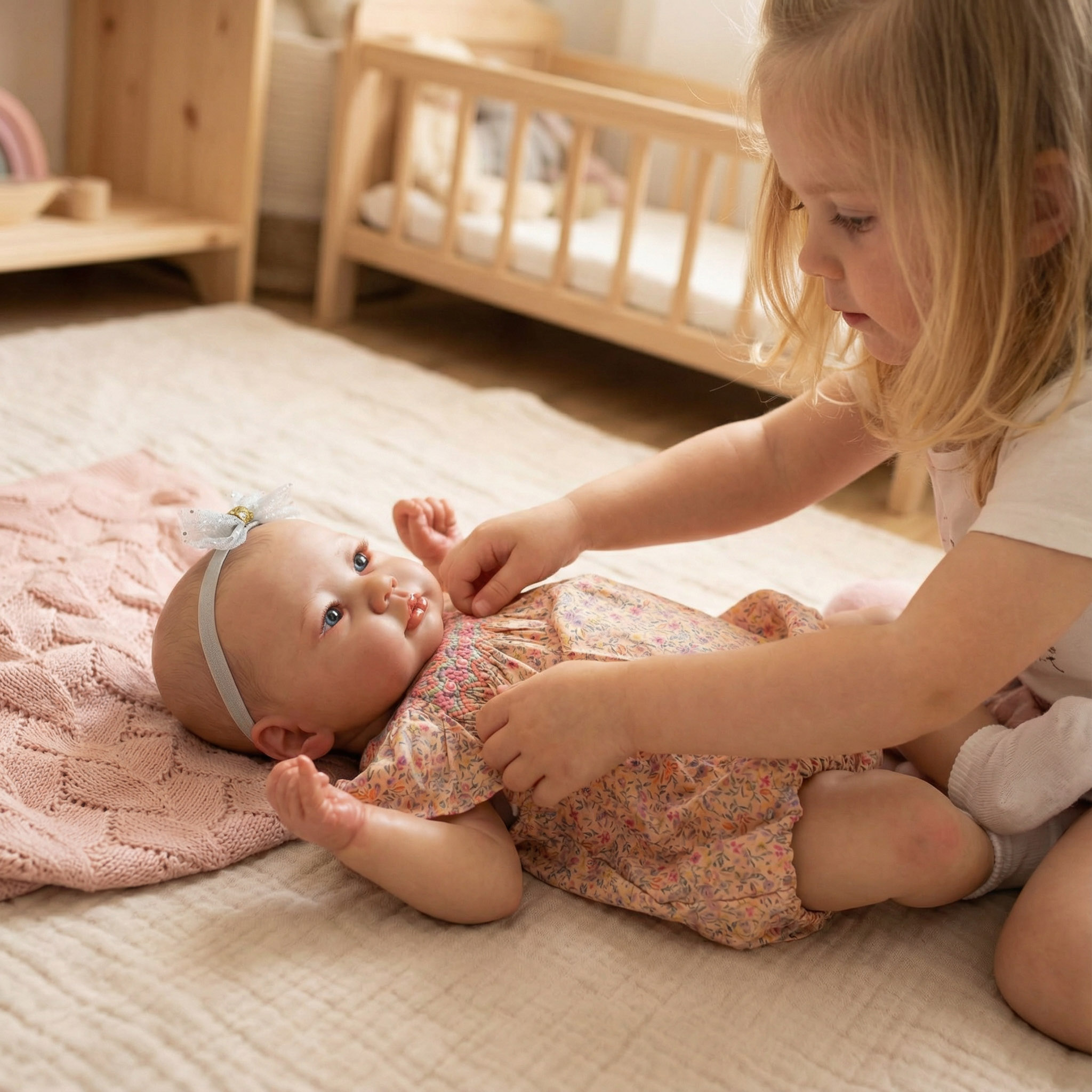 Boneka Bayi Awake Baby Doll La - Baby Products Drawing ulasan dan harga