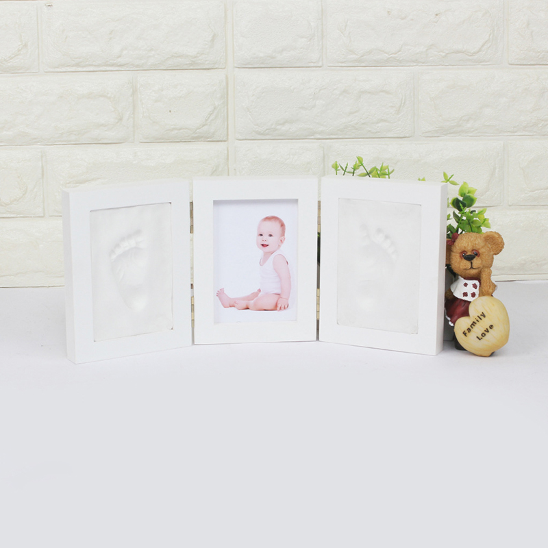 Bingkai foto jejak tangan bayi - Baby Products Kit For Newborn ulasan dan harga