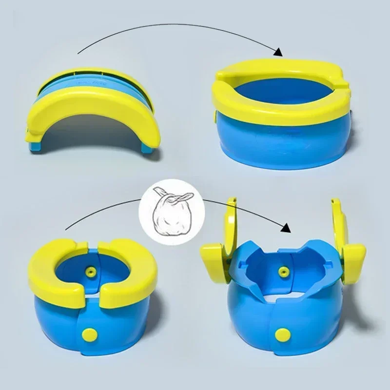 Kursi Toilet Lipat Anak Mudah  - Toddler Potty Training Seat ulasan dan harga