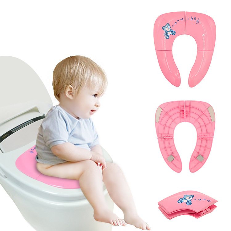 Kursi Toilet Lipat Portabel vv - Toddler Potty Training Seat ulasan dan harga