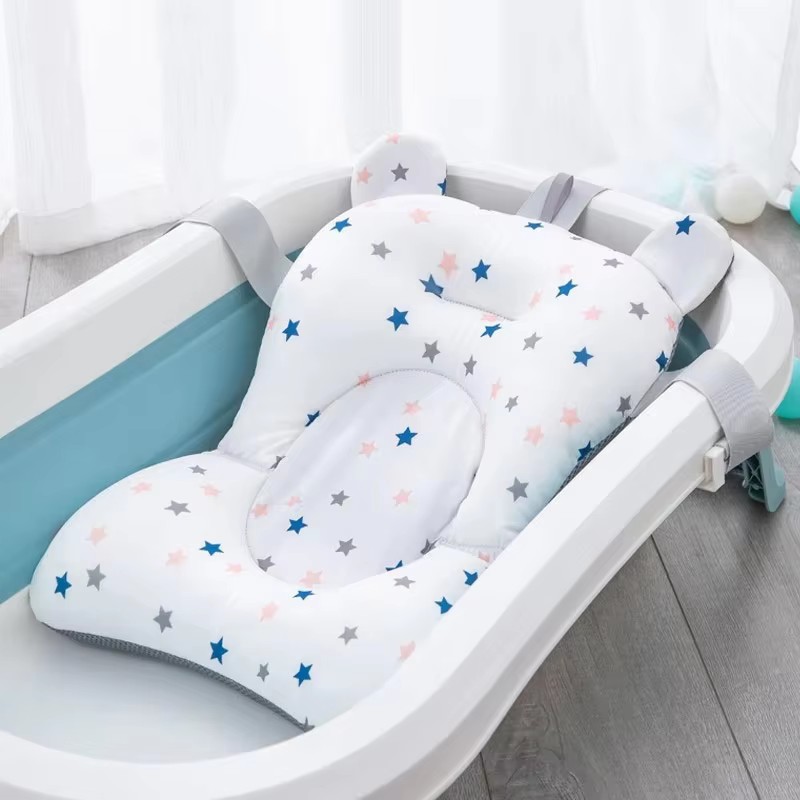 Alas Duduk Mandi Bayi Anti-Sel - Baby Bath Tub Foldable ulasan dan harga