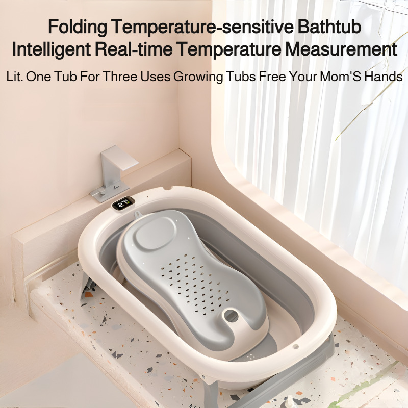 Bak Mandi Bayi Lipat, Solusi M - Baby Bath Tub Foldable ulasan dan harga
