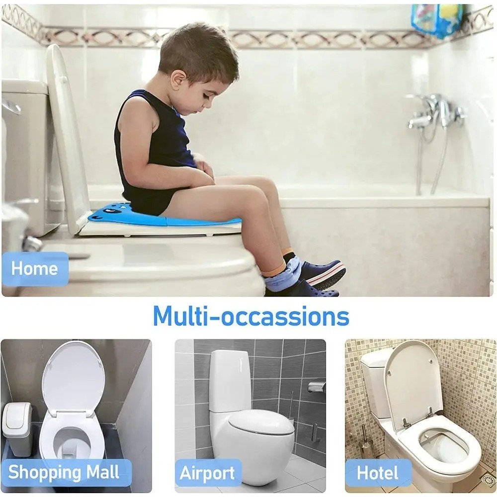 Alas Duduk Toilet Lipat Anti S - Toddler Potty Training Seat ulasan dan harga