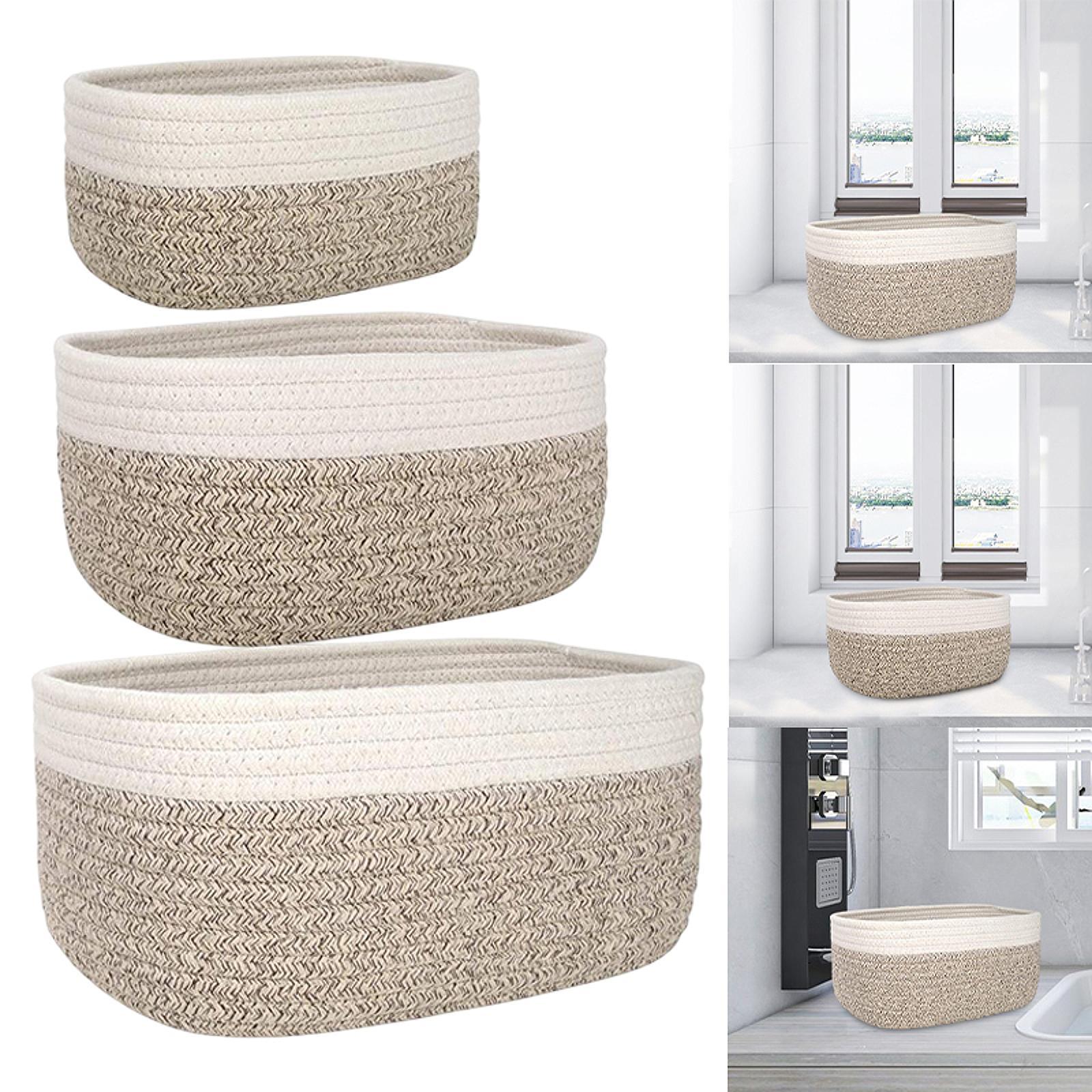 Keranjang Tali Katun di Bawah  - Baby Products Basket ulasan dan harga