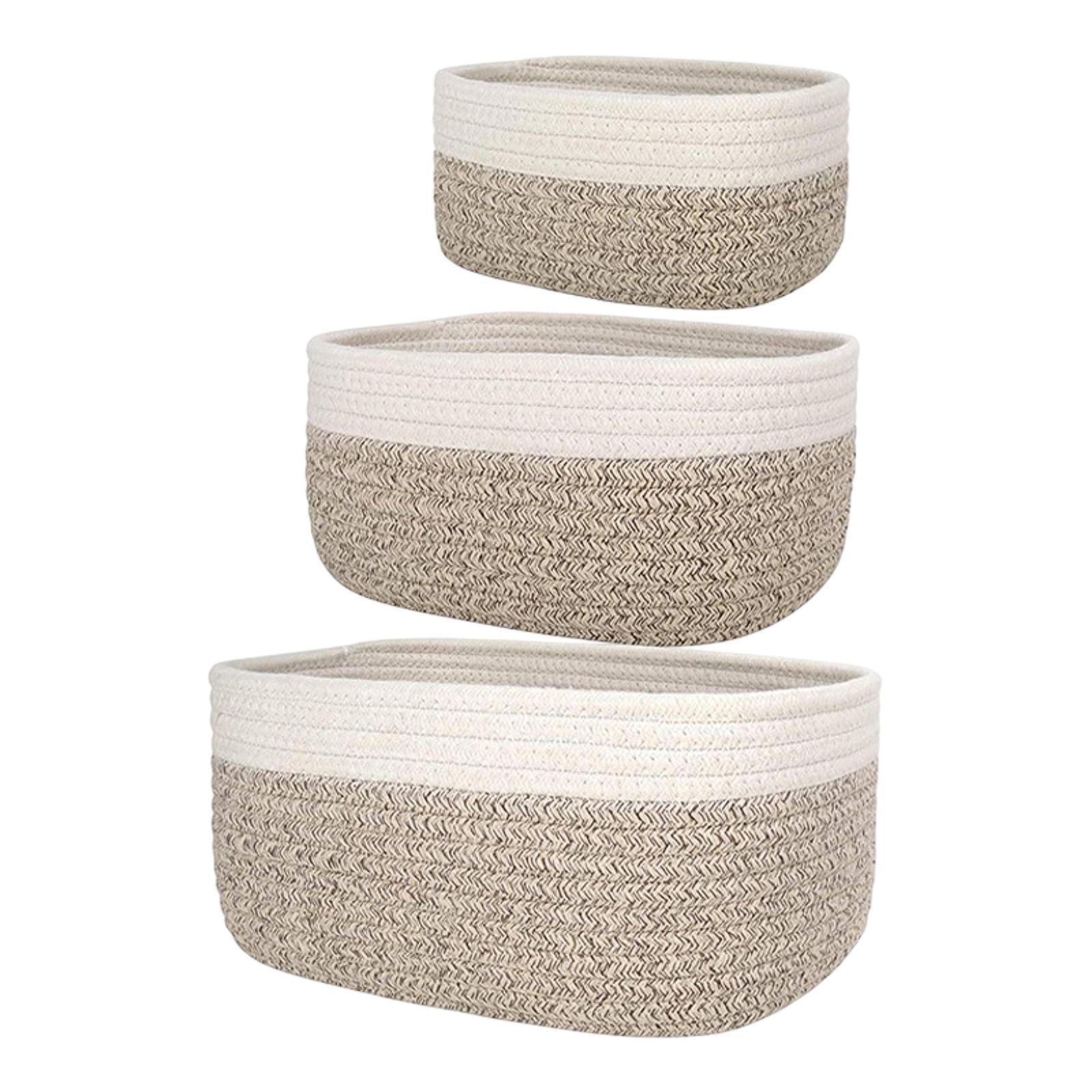 Keranjang Tali Katun di Bawah  - Baby Products Basket ulasan dan harga