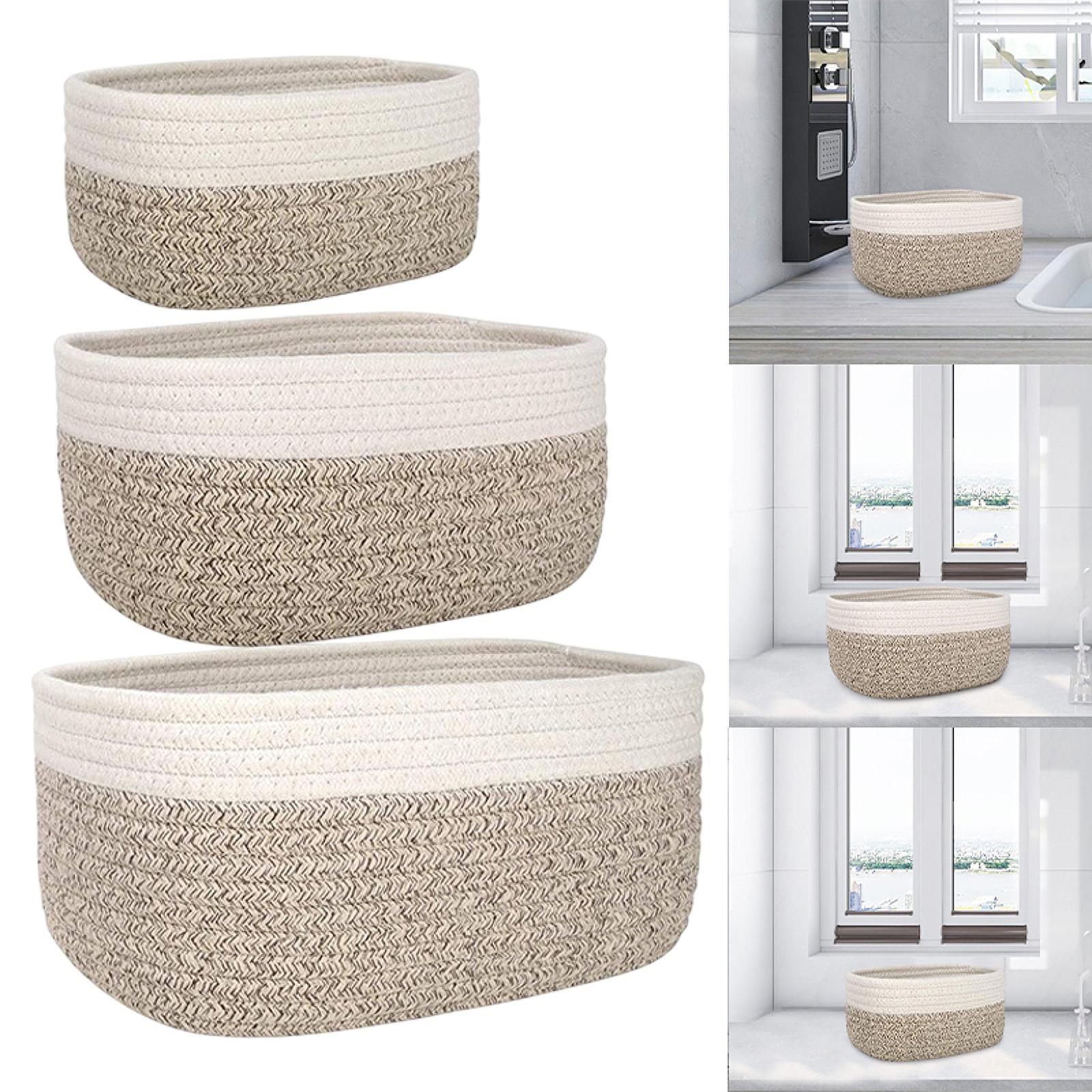 Keranjang Tali Katun di Bawah  - Baby Products Basket ulasan dan harga