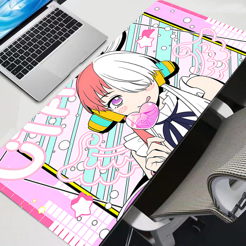 Alas Mouse Kawaii Girl Desk Ma - Play Mat ulasan dan harga