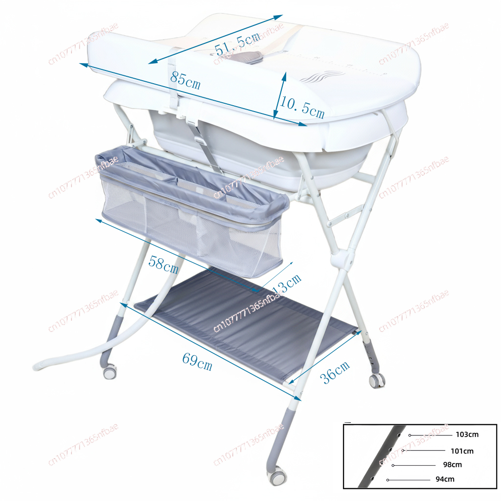 Bak Mandi Bayi & Meja Ganti Po - Baby Bath Tub Foldable ulasan dan harga