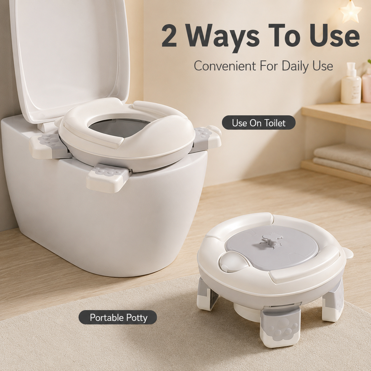 Kursi Toilet Bayi Kursi Latiha - Toddler Potty Training Seat ulasan dan harga