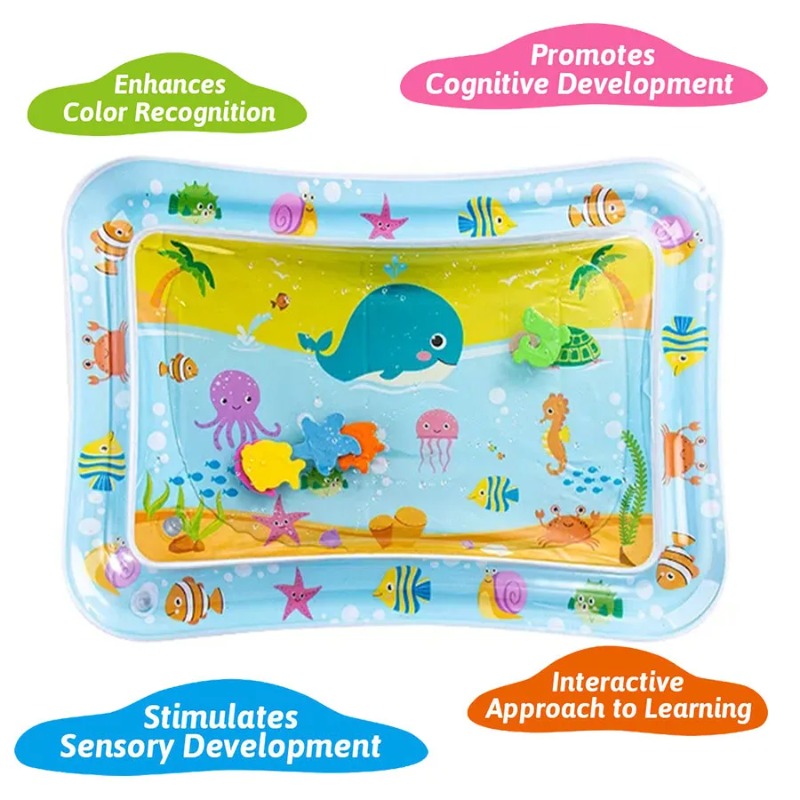 Alas Bermain Air Bayi Bantal T - Play Mat ulasan dan harga