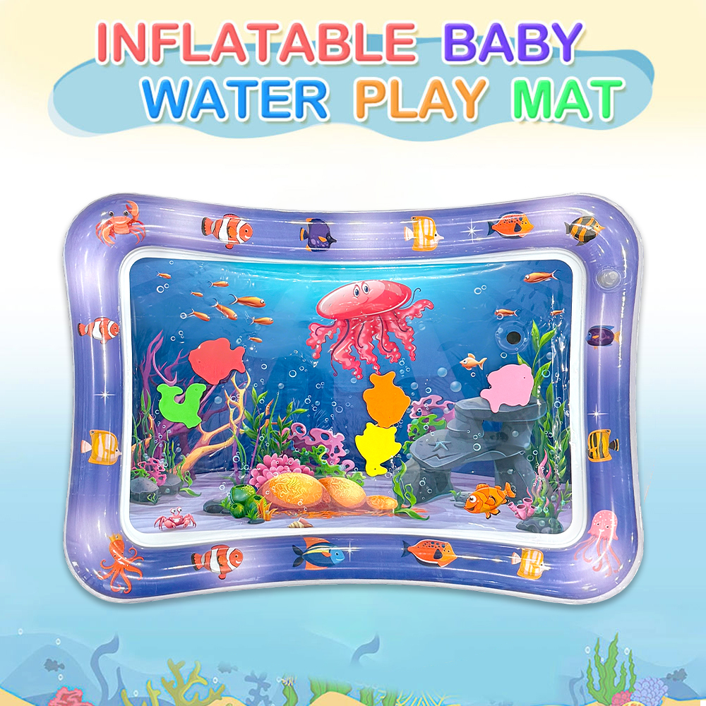 1 Tikar Air Tiup Tema Laut Gur - Play Mat ulasan dan harga