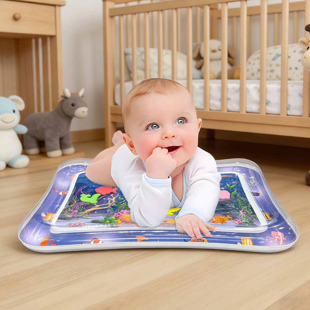 1 Tikar Air Tiup Tema Laut Gur - Play Mat ulasan dan harga