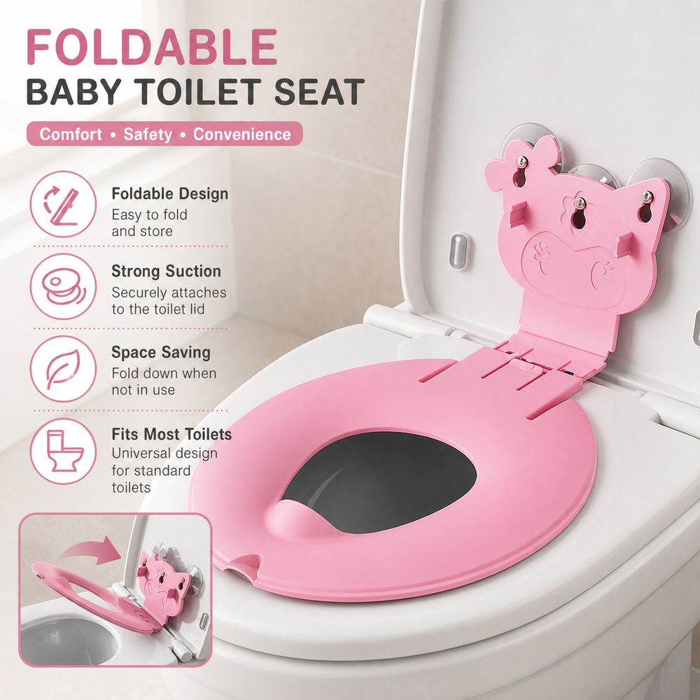 Kursi Toilet Lipat untuk Balit - Toddler Potty Training Seat ulasan dan harga