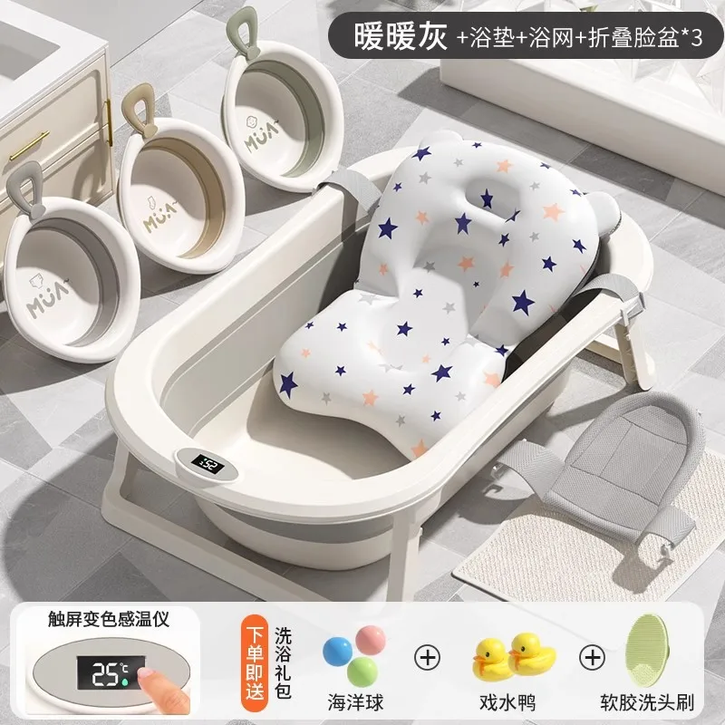 Bak Mandi Bayi Lipat Besar Por - Baby Bath Tub Foldable ulasan dan harga
