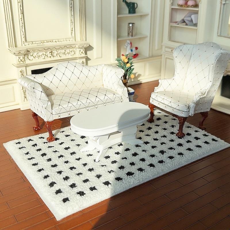 1: 12 Karpet Miniatur Rumah Bo - Play Mat ulasan dan harga