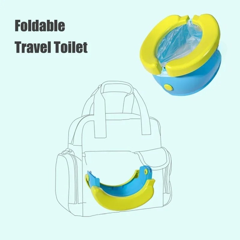 Kursi Toilet Lipat Portabel, K - Toddler Potty Training Seat ulasan dan harga