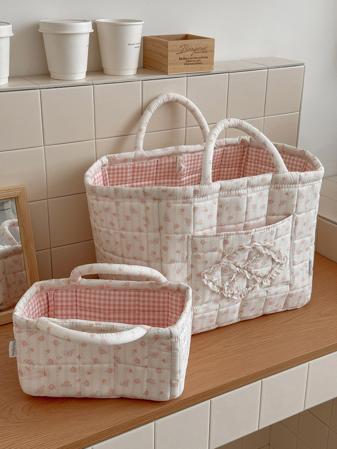 Keranjang Penyimpanan Bunga Be - Baby Products Basket ulasan dan harga